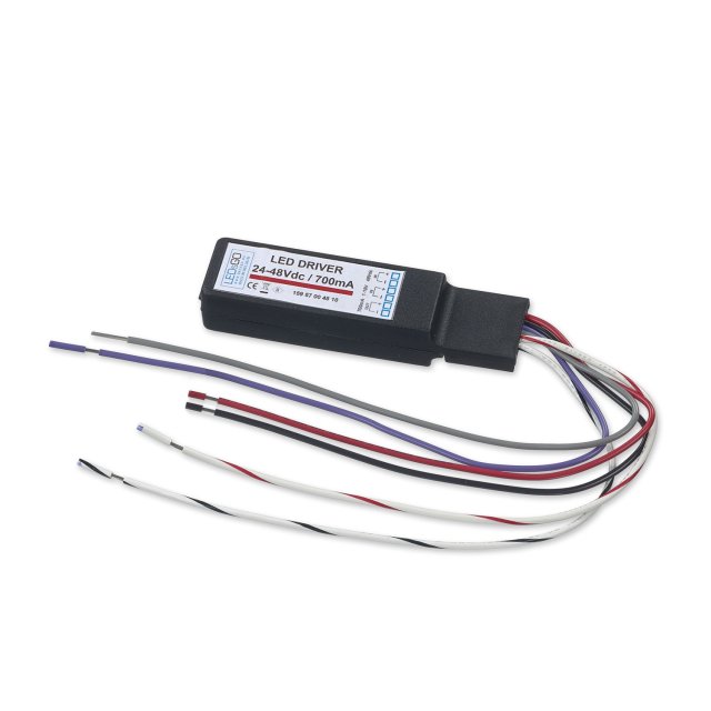 LED POWER CONVERTER 48V-DC to 700 mA-DC / 25W DIM1