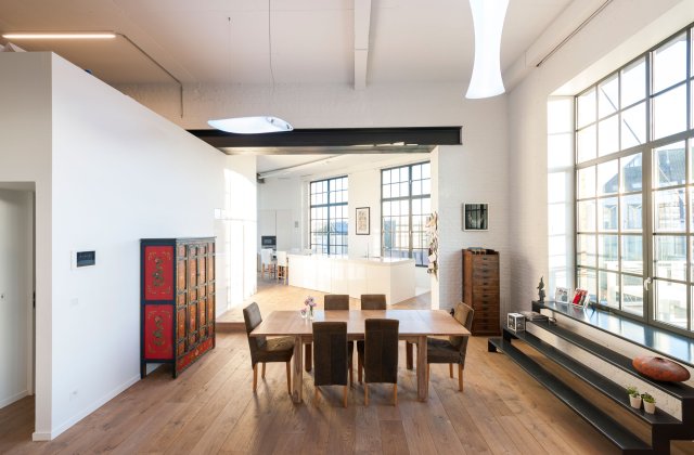 From rubber factory to loft (BE)