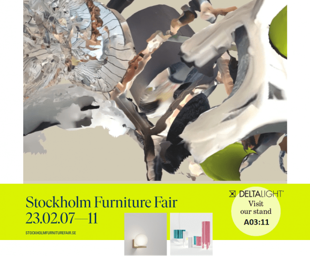 dyd rendering violinist Stockholm Furniture Fair 2023 - Delta Light