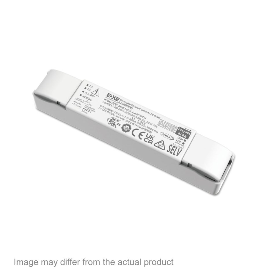 LED POWER SUPPLY 350mA-DC 10W DIM5