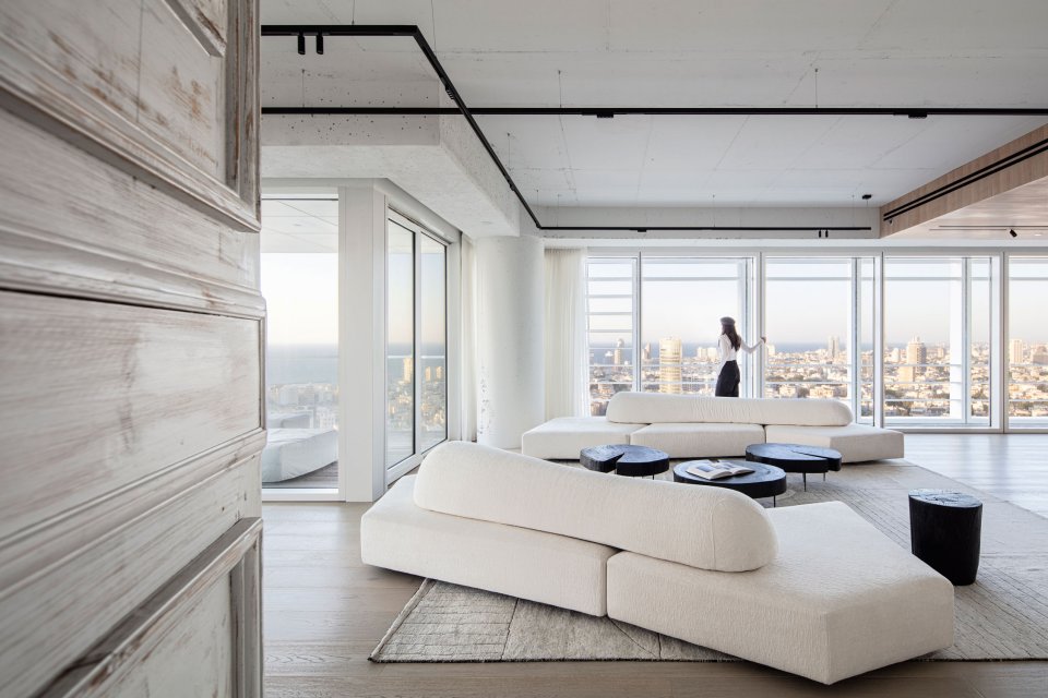 View of Sky-High Living in Penthouse Apartments in Singapore