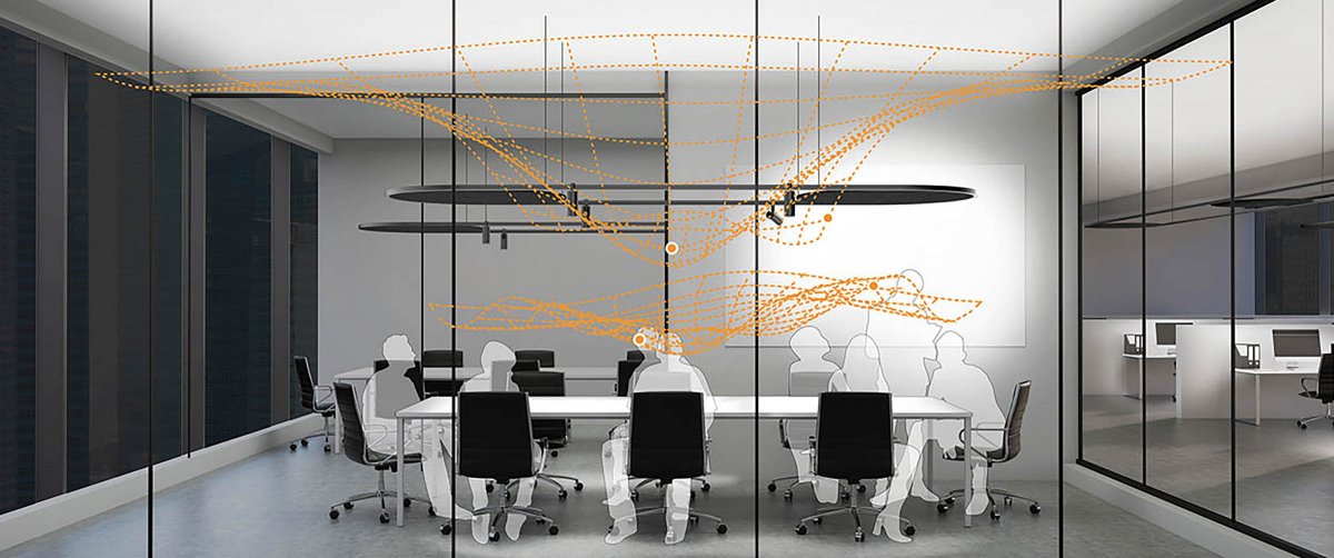 Lightsound, Pannello fonoassorbente per ufficio