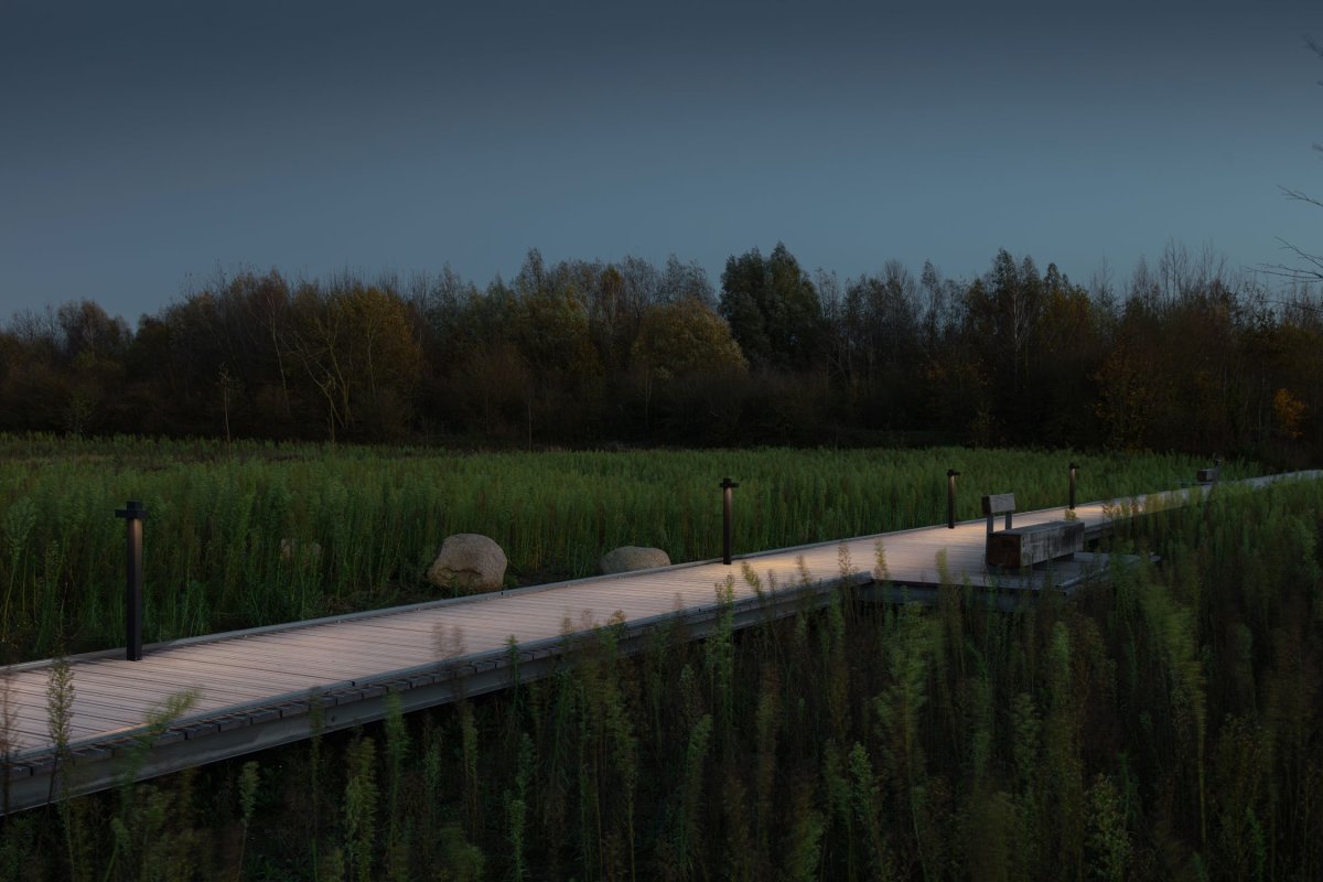 Напольный светильник Delta Light POLESANO BOLLARD NCL 100, 3000 К, 8,7 Вт, алюминий