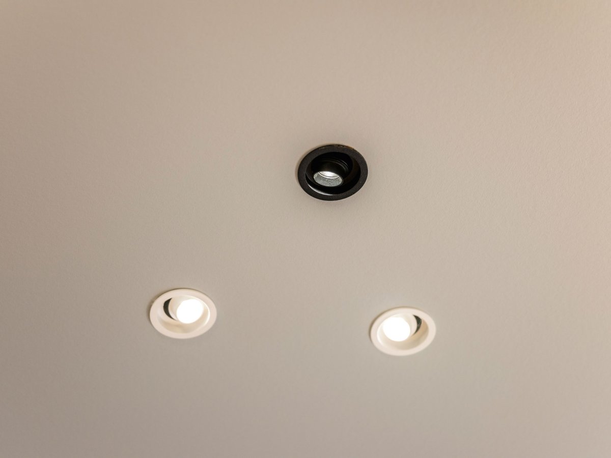 Встраиваемый светильник Delta Light MICROSPY IN OK, 3000 К, 30°, 5,9 Вт, чёрный