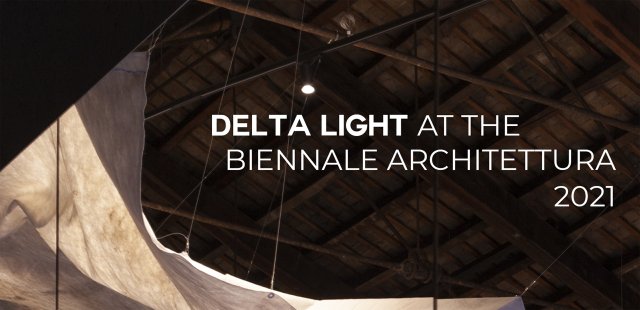 Delta Light in het Italiaanse paviljoen op de architectuurbiënnale in Venetië